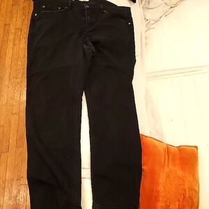 Y2K Jones New York Black Straight Leg Jeans Size 16